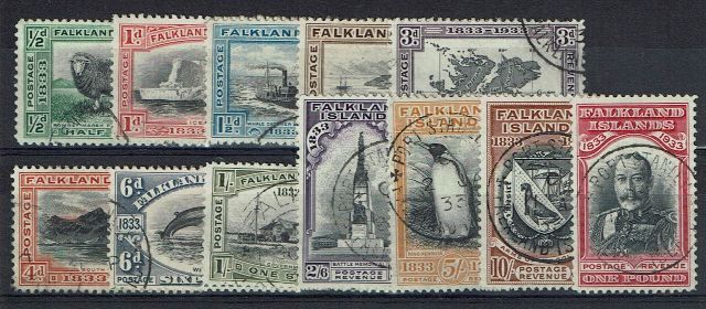 Image of Falkland Islands 127/38 FU